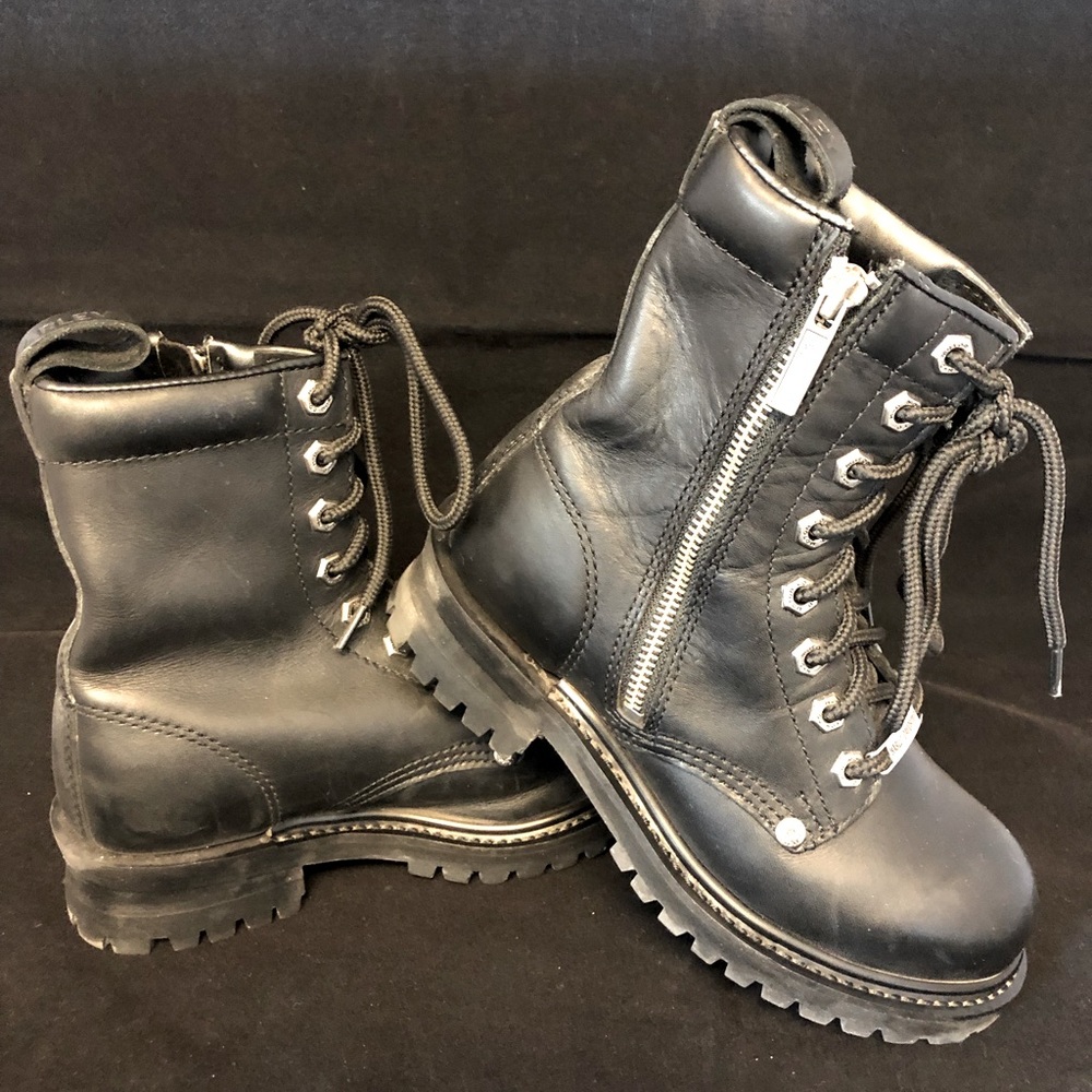 Ladies Harley Davidson Leather riding Boots